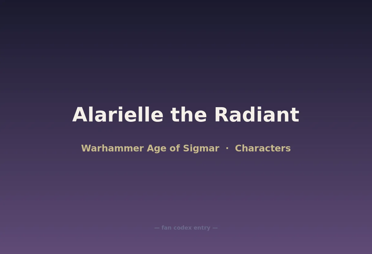 Alarielle the Radiant