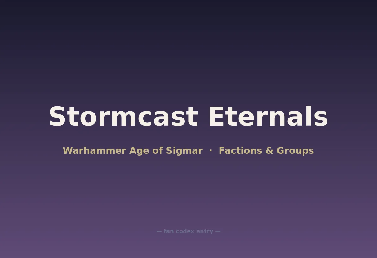 Stormcast Eternals