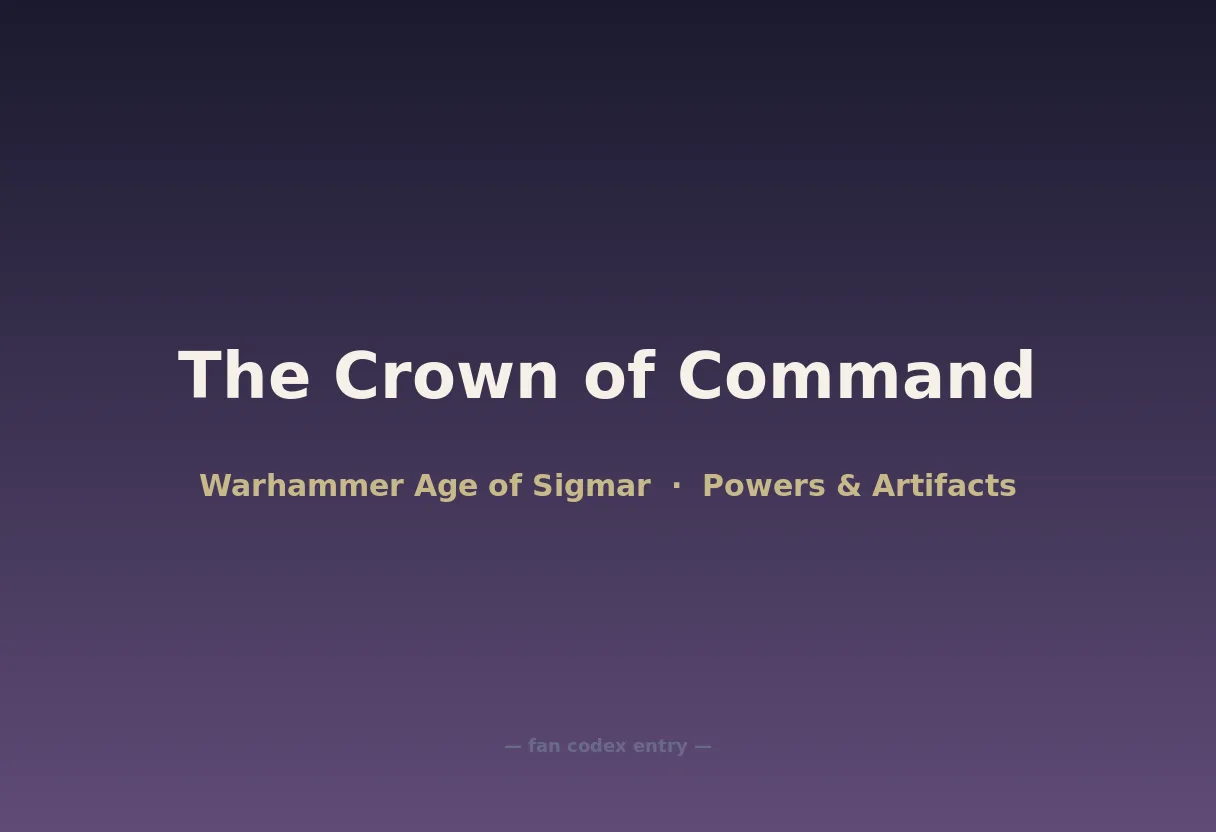 The Crown of Command