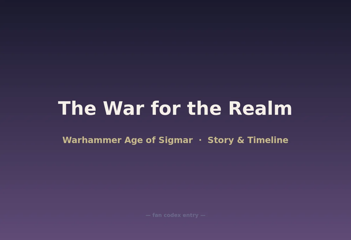 The War for the Realm